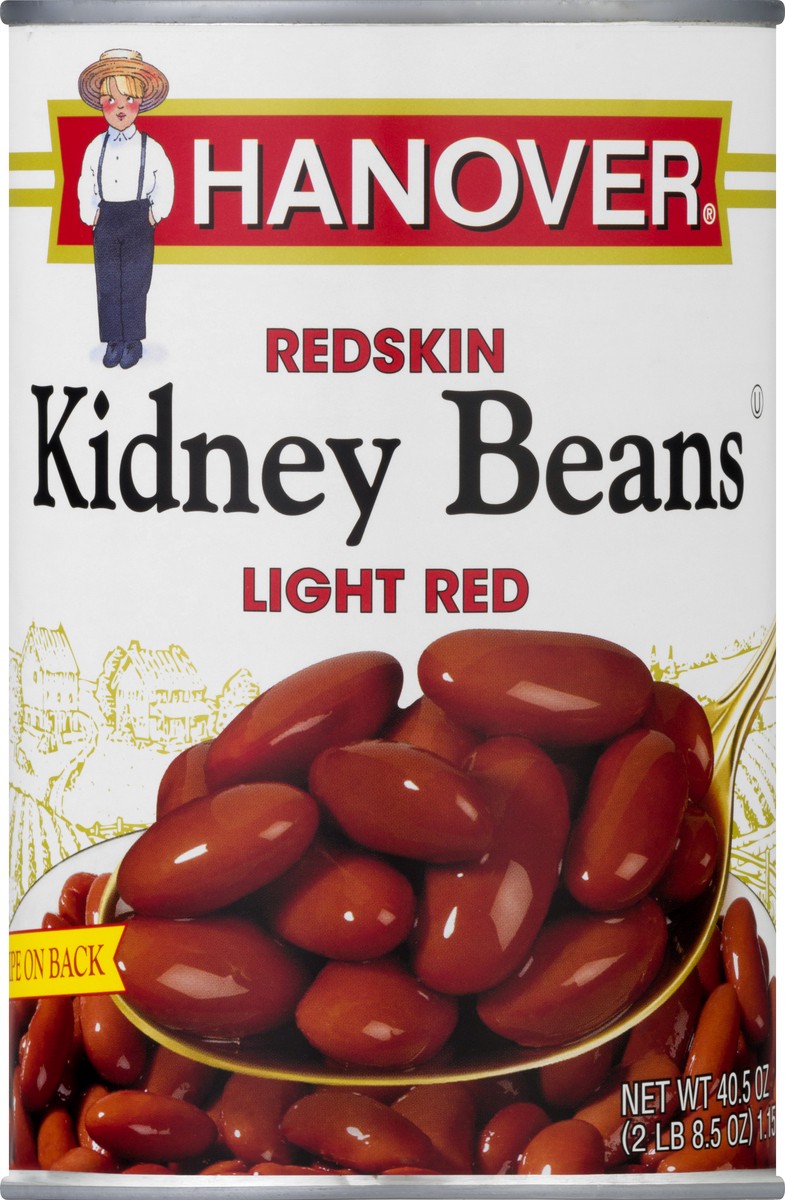 slide 1 of 12, Hanover Light Red Red Skin Kidney Beans 40 oz, 40 oz