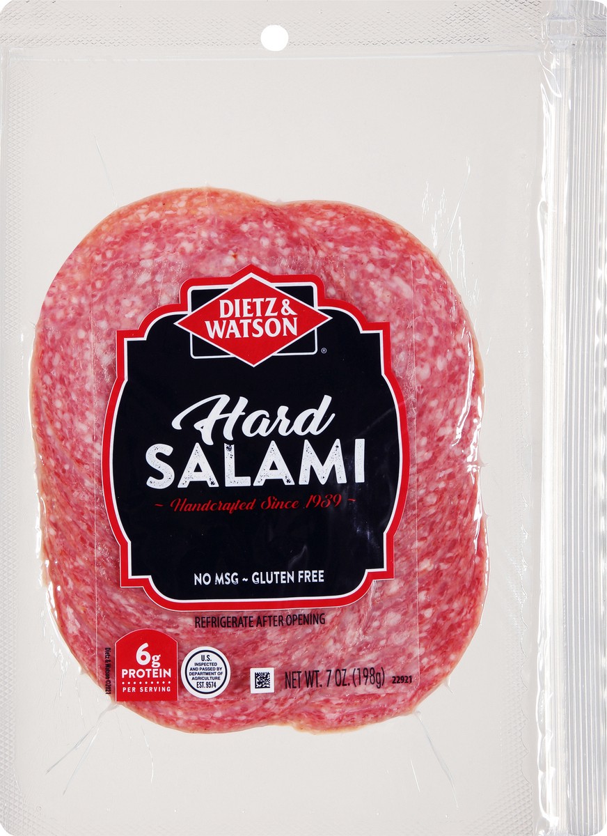 slide 6 of 9, Dietz & Watson Hard Salami 7 oz, 7 oz