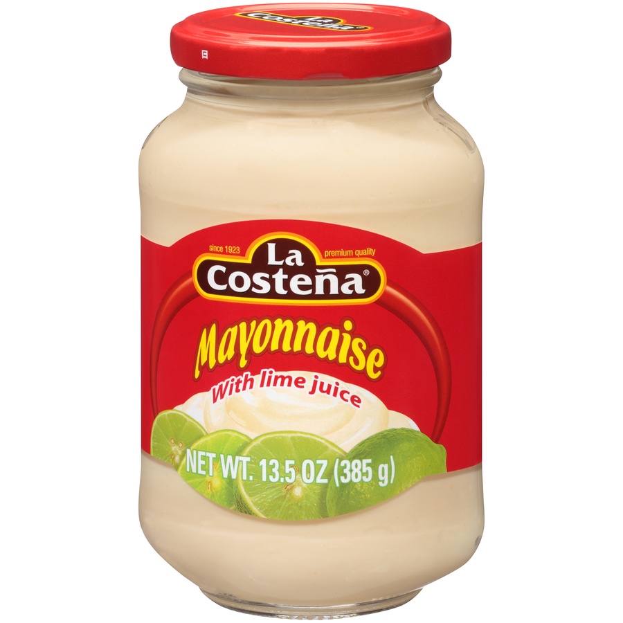slide 3 of 8, La Costeña Mayonnaise with Lime Juice, 13.5 oz