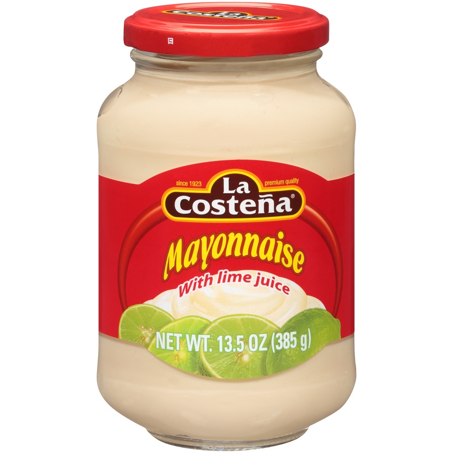 slide 1 of 8, La Costeña Mayonnaise with Lime Juice, 13.5 oz