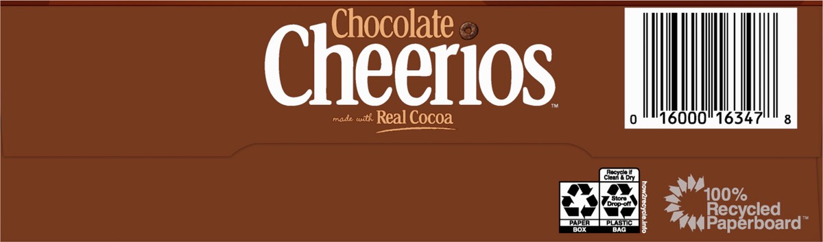 slide 5 of 9, Cheerios Chocolate Cheerios, Heart Healthy Cereal, Large Size, 14.3 OZ, 14.3 oz