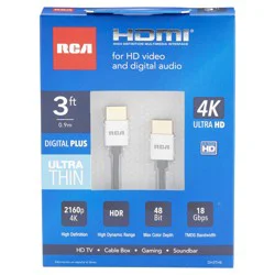 RCA Digital Plus Ultra Thin HDMI Cable