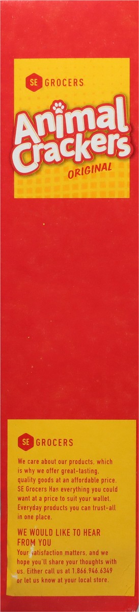 slide 8 of 9, SE Grocers  Animal Crackers, 13 oz