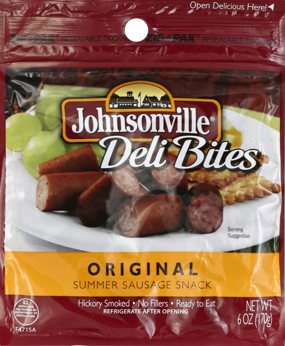 slide 3 of 3, Johnsonville Summer Sausage Snack 6 oz, 6 oz