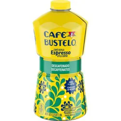 Cafe Bustelo Decaf Iced Cold Brew Coffee - Decaffeinated - 40 fl oz