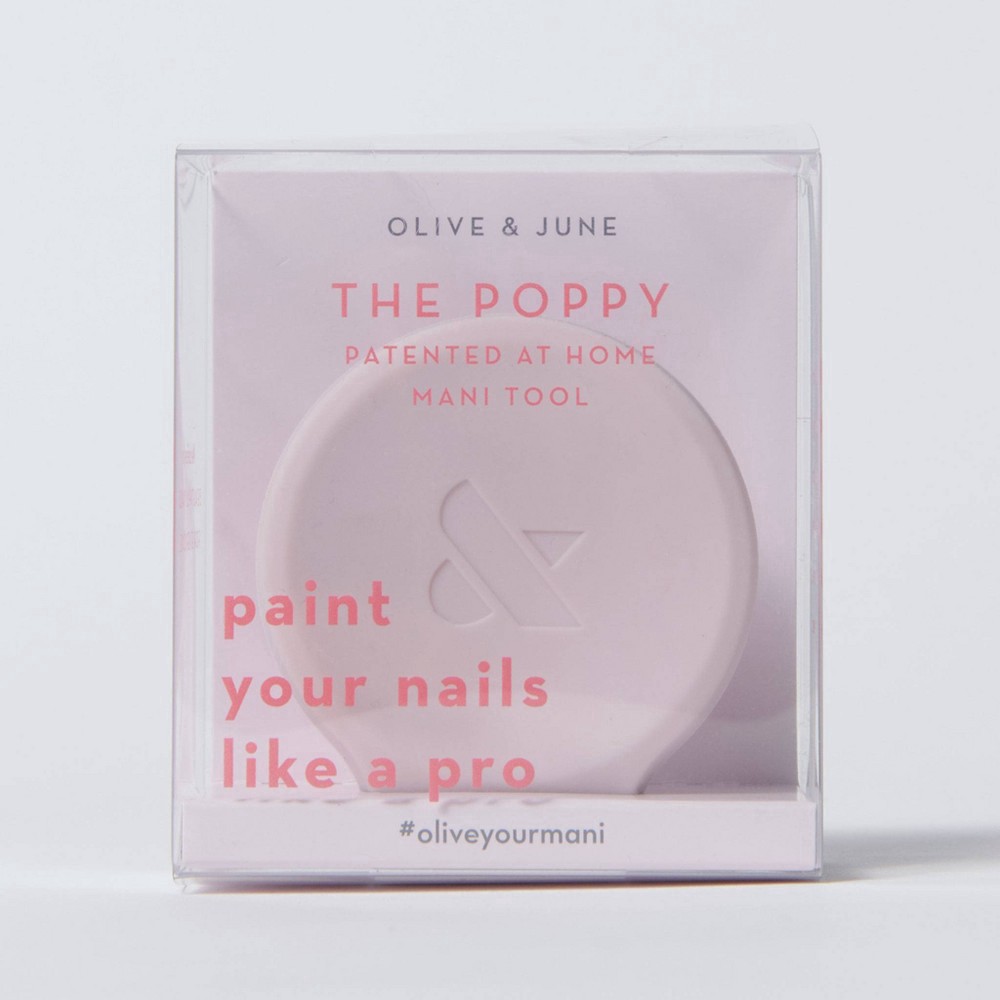 slide 3 of 5, Olive & June The Poppy Manicure Tool, 0.46 fl oz