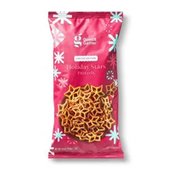Holiday Star/Snowflake Shaped Pretzels - 16oz - Good & Gather™