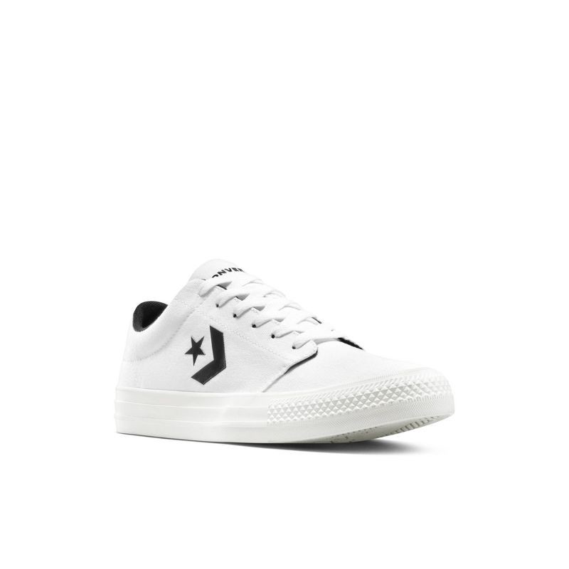 slide 2 of 3, Converse Adult Day One Classic Sneakers -White/Black M12/W13.5, 1 ct