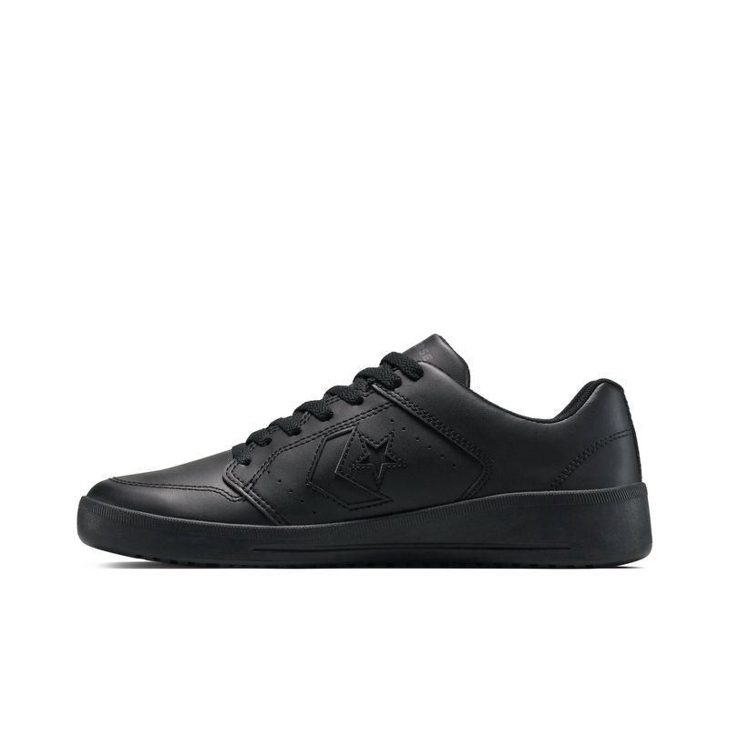 slide 3 of 6, Converse Adult Day One Court Sneakers - Triple Black M9/W10.5, 1 ct