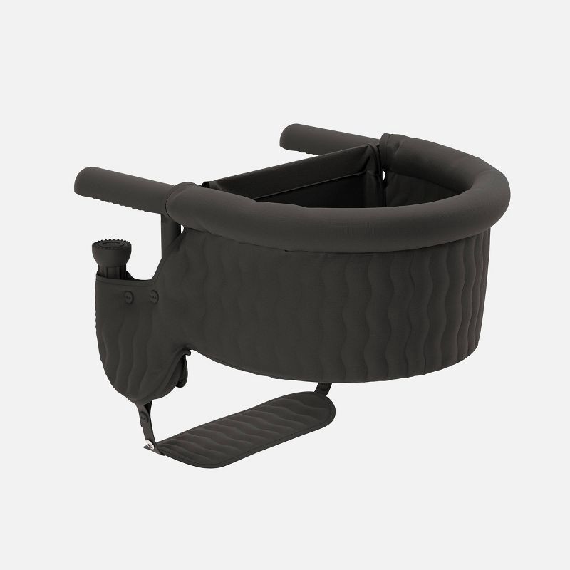 slide 5 of 10, Lalo Hook-On High Chair with Attachable Silicone Tray - Black, 1 ct