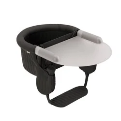 Lalo Hook-On High Chair with Attachable Silicone Tray - Black