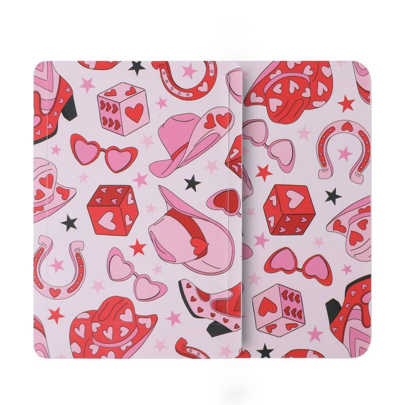 slide 1 of 3, iJoy 2pc Decal for Kindle Paper White 12th Generation and Paper White Signature - Fun Cow Girl Pattern, 2 ct