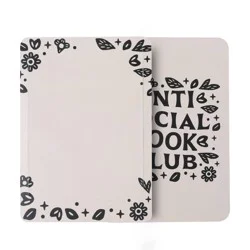 iJoy 2pc Decal for Kindle Paper White 12Th Generation and Paper White Signature - Anti-Social Book Club