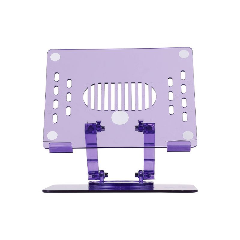 slide 5 of 8, Vivitar Acrylic Laptop Stand - Light Purple, 1 ct