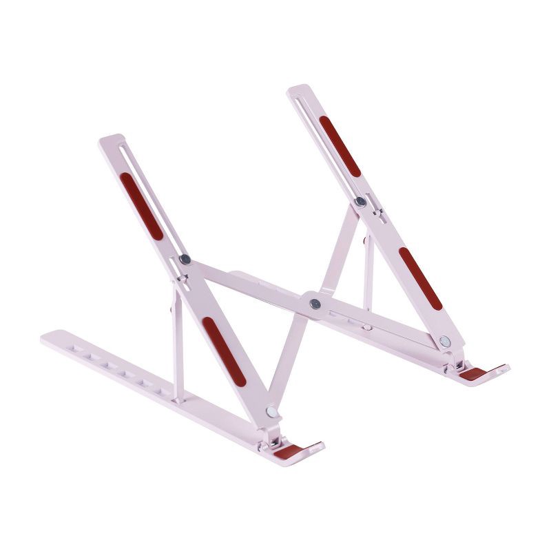 slide 6 of 9, Vivitar Aluminum Laptop Stand - Light Pink, 1 ct