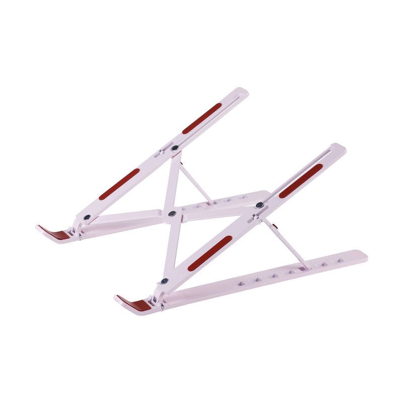 slide 7 of 9, Vivitar Aluminum Laptop Stand - Light Pink, 1 ct