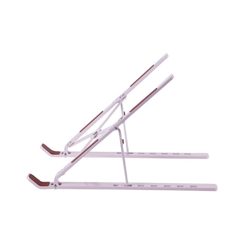 slide 8 of 9, Vivitar Aluminum Laptop Stand - Light Pink, 1 ct