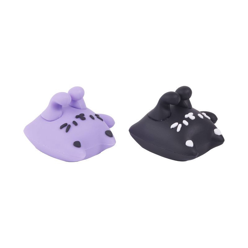 slide 4 of 7, Vivitar 2pk Cable Organizer - Molded Cats, 2 ct