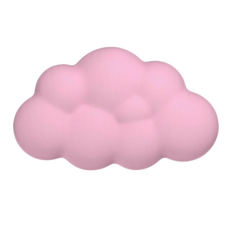 slide 1 of 3, Gems Cloud Mouse Wrist Rest - Light Pink, 1 ct