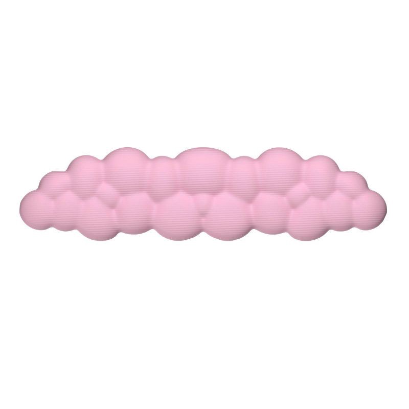 slide 1 of 3, Gems Cloud Keyboard Wrist Rest - Pink, 1 ct
