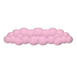 Gems Cloud Keyboard Wrist Rest - Pink: Foam Non-Skid Base, 16.89"x4.31"x0.94"