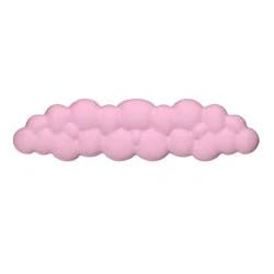Gems Cloud Keyboard Wrist Rest - Pink: Foam Non-Skid Base, 16.89"x4.31"x0.94"