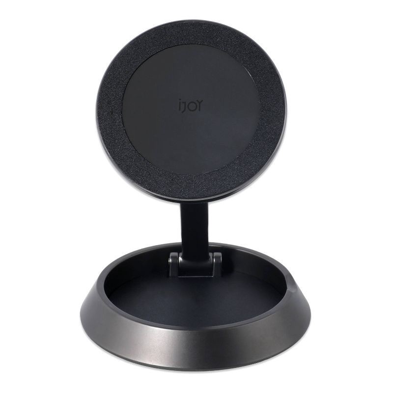slide 2 of 5, iJoy Flex Mag Foldable Magnetic Phone Universal Mount - Silver, 1 ct