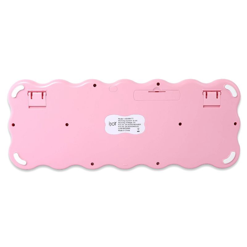 slide 2 of 5, iJoy Wireless Wavy Keyboard - Pink, 1 ct
