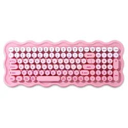 iJoy Wireless Wavy Keyboard - Pink