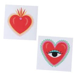 IJoy Laptop Decal 2pk - Heart: PVC Self-Adhesive Computer Accessories