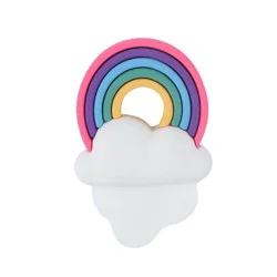 IJoy Molded Laptop Adhesives - Rainbow: PVC Self-Adhesive Computer Accessories