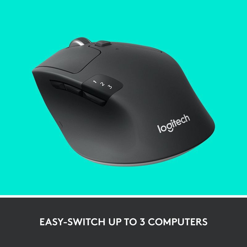 slide 8 of 11, Logitech USB-A Precision Mouse Pro: Wireless Bluetooth Connection for Home Use, 1 ct