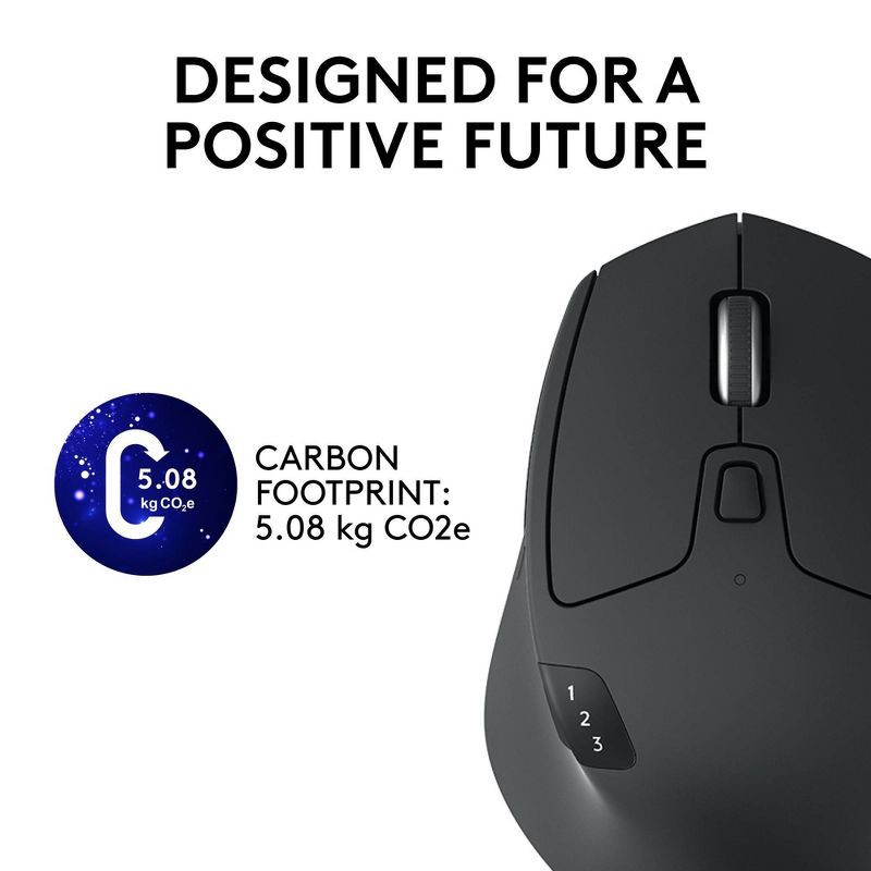 slide 11 of 11, Logitech USB-A Precision Mouse Pro: Wireless Bluetooth Connection for Home Use, 1 ct