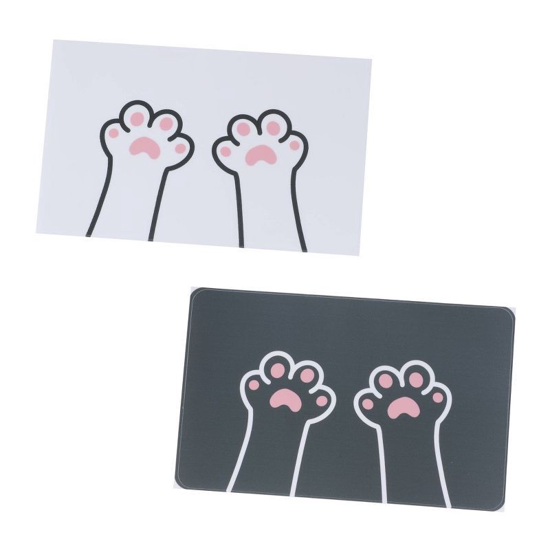slide 1 of 3, IJoy Trackpad Decal 2pk - Cat Paws, 2 ct