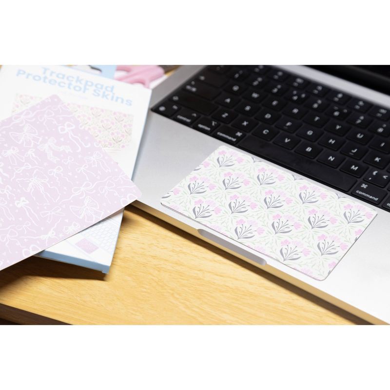 slide 2 of 7, Vivitar Track Pad Stickers 2pk - Assorted Purple, 2 ct