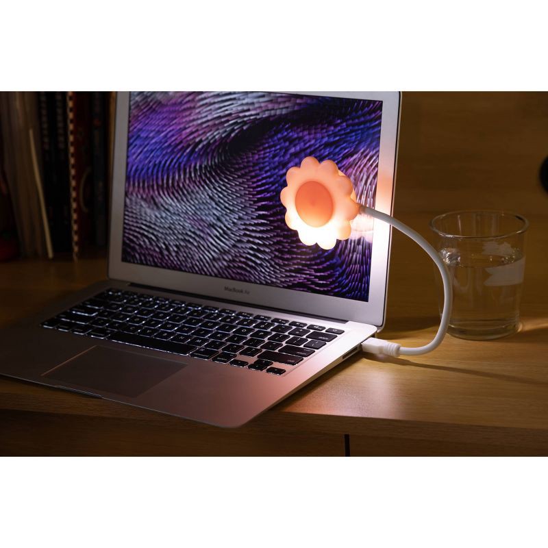 slide 2 of 7, Vivitar USB Light - Flower Light Pink, 1 ct