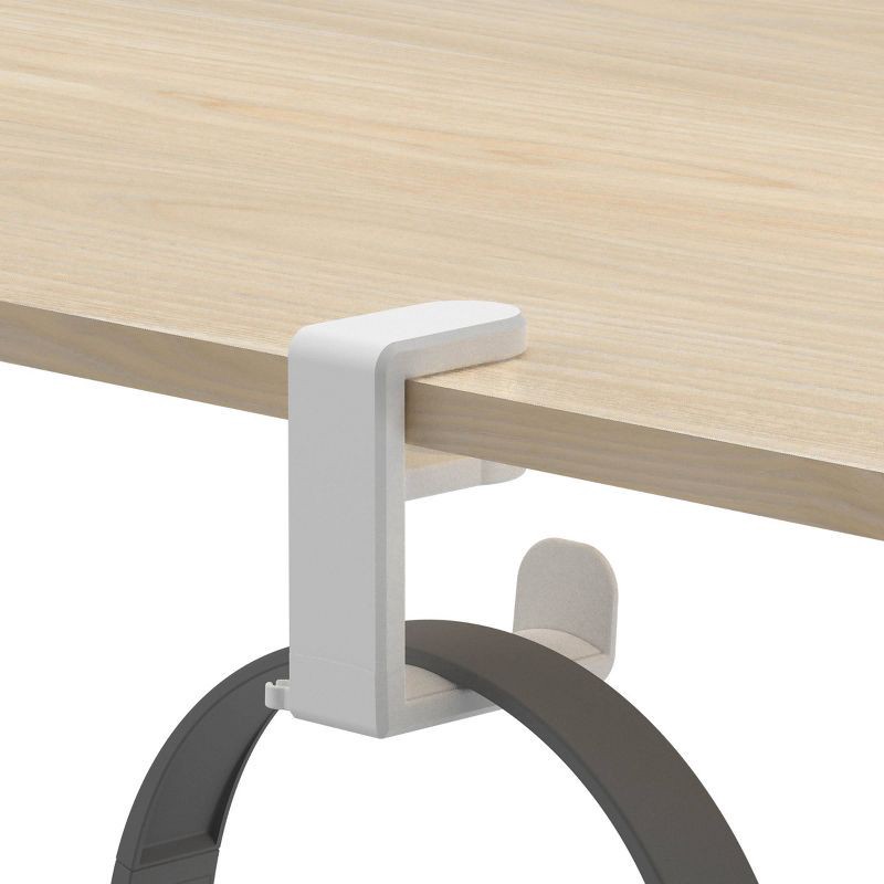 slide 2 of 3, Gems Universal Headphone Hanger - White, 1 ct