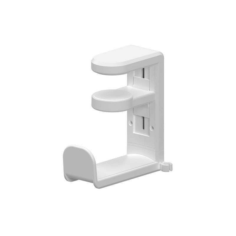 slide 1 of 3, Gems Universal Headphone Hanger - White, 1 ct