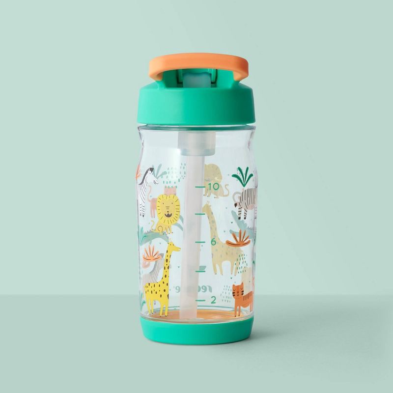 slide 6 of 6, Reduce 14oz Hydrate Tritan Kids' Water Bottle Zoo Crew, 14 oz