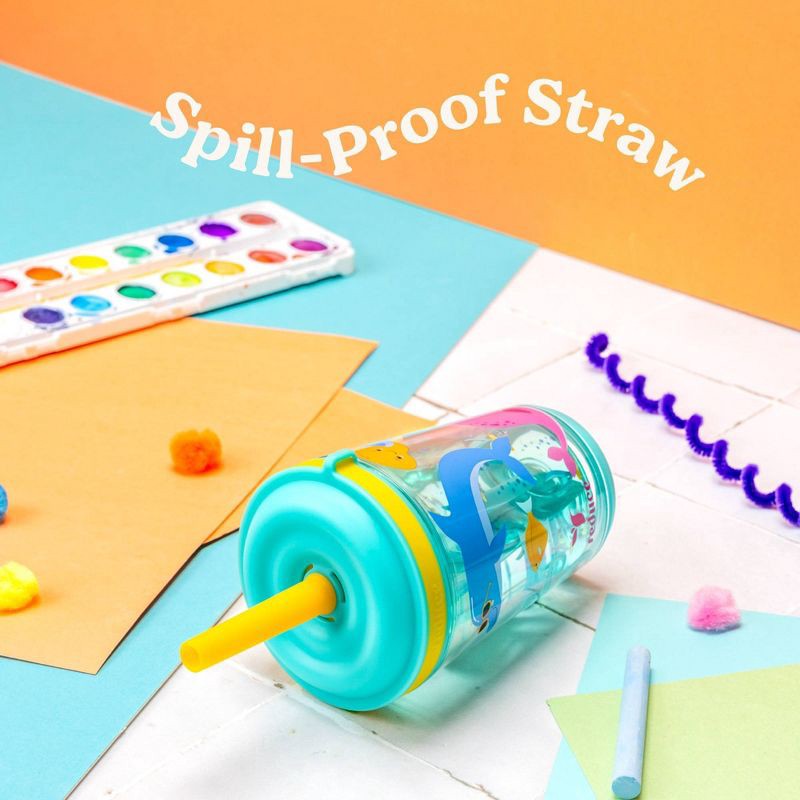 slide 6 of 6, Reduce 12oz Cartwheel Straw Cup Unicorn Magic, 12 oz