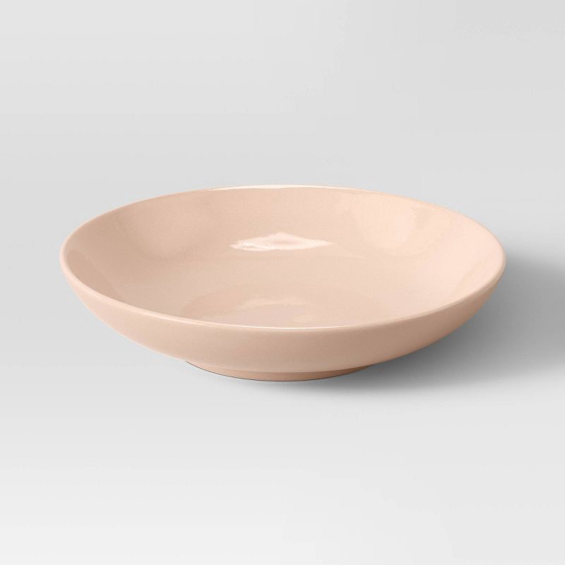 slide 3 of 3, 36 fl oz New Modern Coupe Dinner Bowl Rose - Threshold™, 36 fl oz