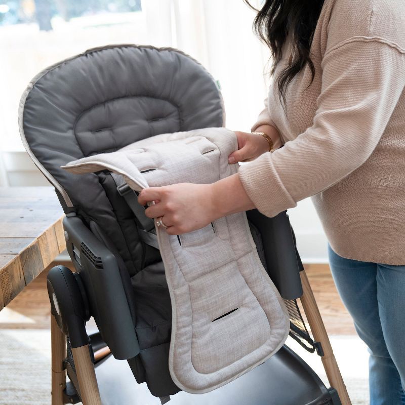 slide 2 of 15, Ingenuity Proper Positioner Create Up Multi-Mode Folding High Chair - Gray, 1 ct