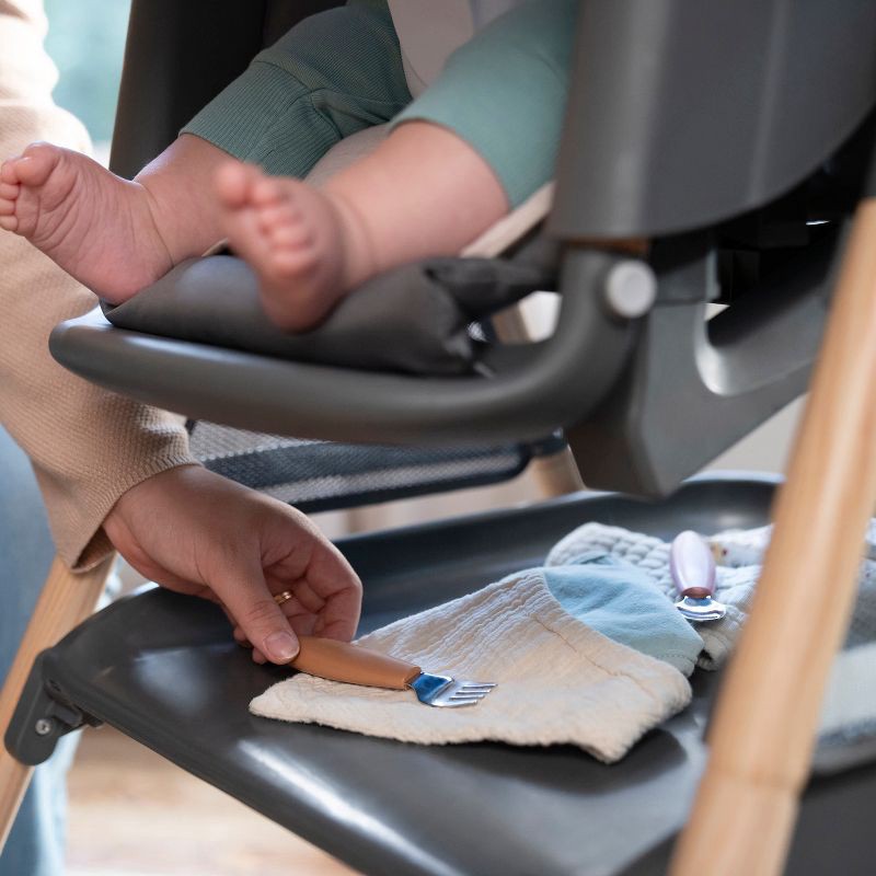 slide 15 of 15, Ingenuity Proper Positioner Create Up Multi-Mode Folding High Chair - Gray, 1 ct