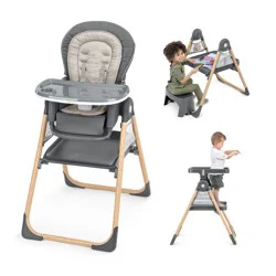 Ingenuity Proper Positioner Create Up Multi-Mode Folding High Chair - Gray