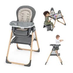 Ingenuity Proper Positioner Create Up Multi-Mode Folding High Chair - Gray