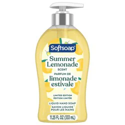 Softsoap Seasonal Summer Lemonade Liquid Hand Soap - 11.25 fl oz: Paraben-Free, Phthalate-Free, Plastic Pump