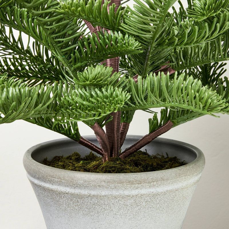 slide 3 of 4, Hearth & Hand with Magnolia 22" Potted Spruce Artificial Tree - Hearth & Hand™ with Magnolia, 1 ct