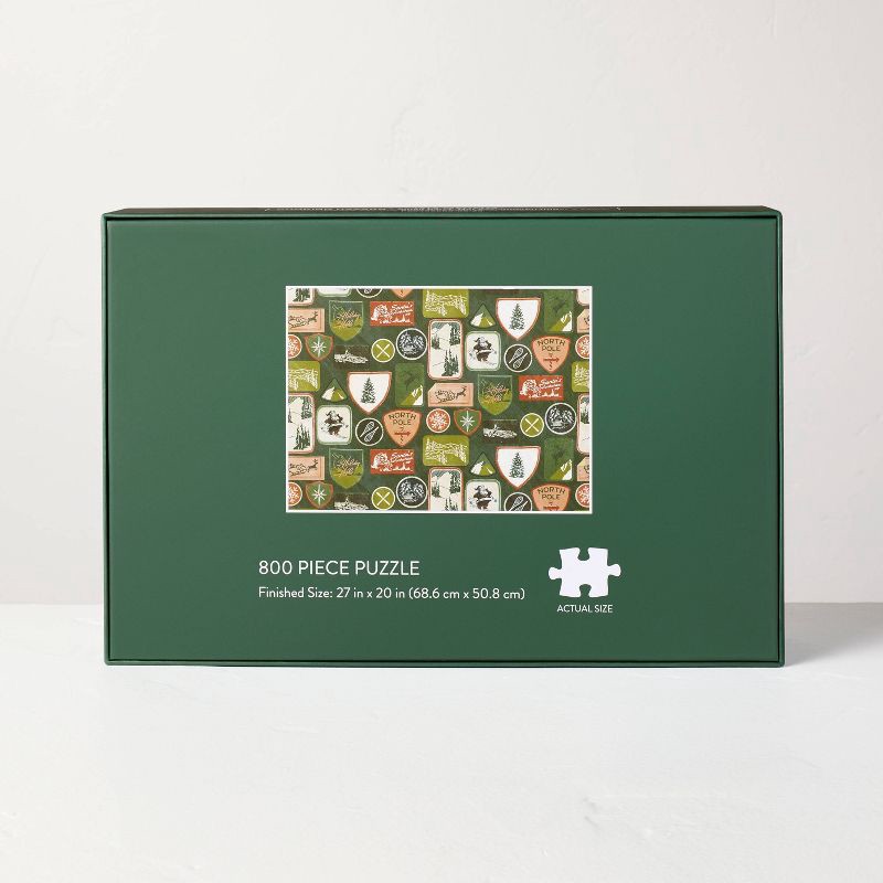 slide 3 of 3, Hearth & Hand with Magnolia Patchwork 800pc Puzzle - Hearth & Hand™ with Magnolia, 800 ct