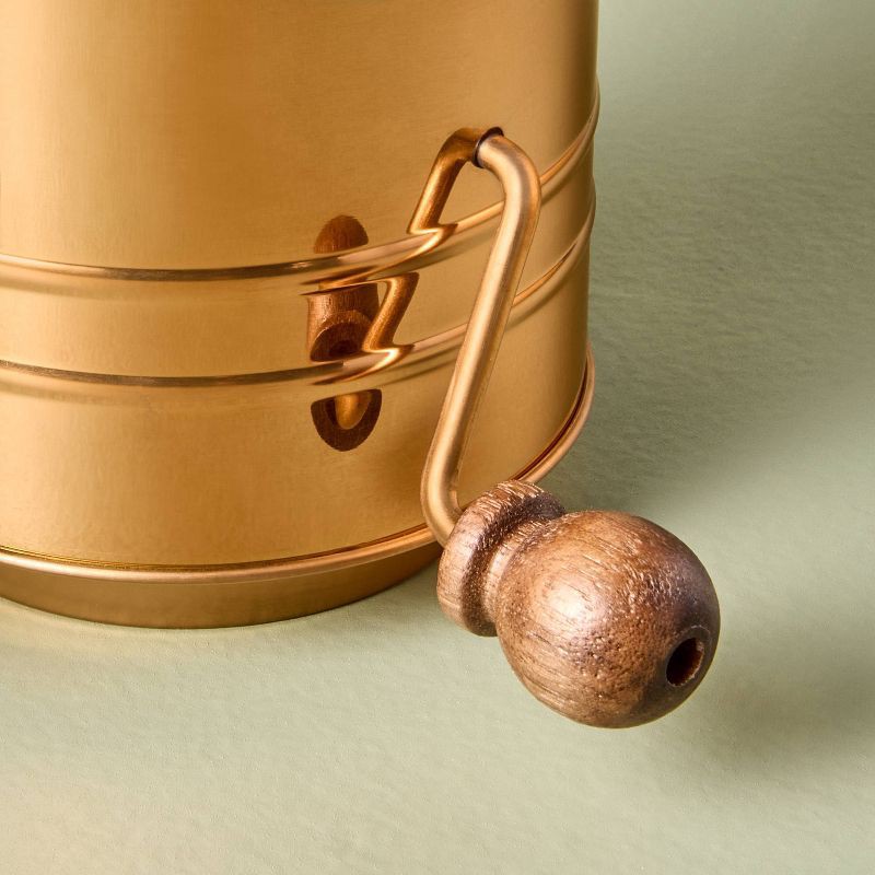 slide 3 of 3, Hearth & Hand with Magnolia Stainless Steel Sifter Copper - Hearth & Hand™ with Magnolia, 1 ct