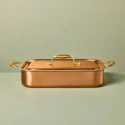 Hearth & Hand with Magnolia Roasting Pan with Lid Copper - Hearth & Hand™ with Magnolia